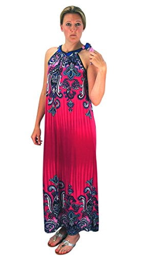 Magenta Maxi Dress